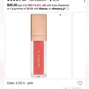 Patrick Ta Plumping Gloss in 2CCs